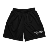 Black Unisex Mesh Shorts w/ pockets