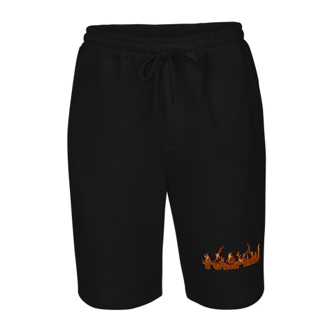TÜGFAD Flames Unisex fleece shorts