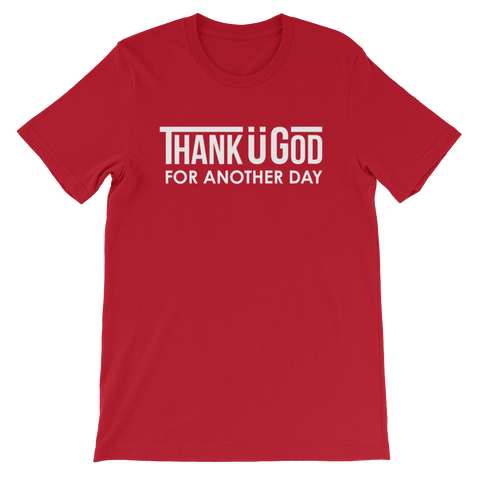 Red Unisex Slogan T-Shirt