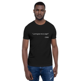DMX Quote Black Unisex T-Shirt