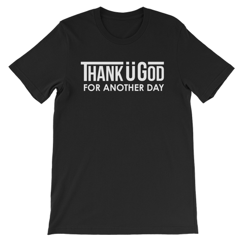 Black Unisex Slogan T-Shirt