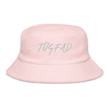 Script Logo Terry Cloth Bucket Hat